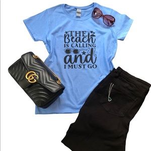 The beach is calling and I must go.